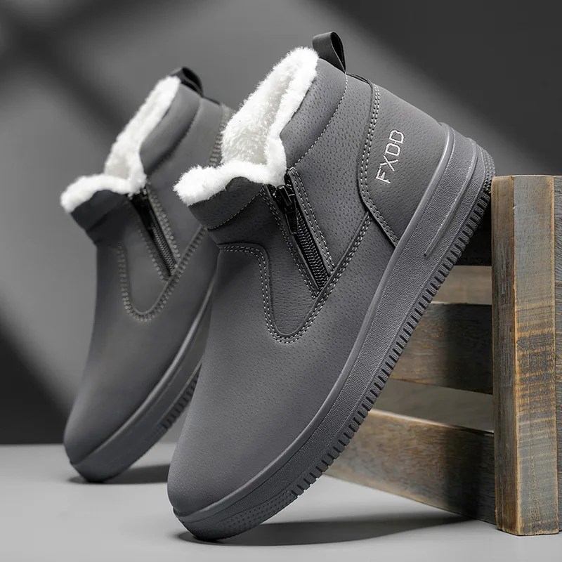 2026New Winter Men's Boots Fashion High-top Cotton Shoes Plush Warm Fur Snow Boots Suede Casual Ankle Boots for Men Botas Hombre
2026New Winter Men's Boots Fashion High-top Cotton Shoes Plush Warm Fur Snow Boots Suede Casual Ankle Boots for Men Botas Hombre