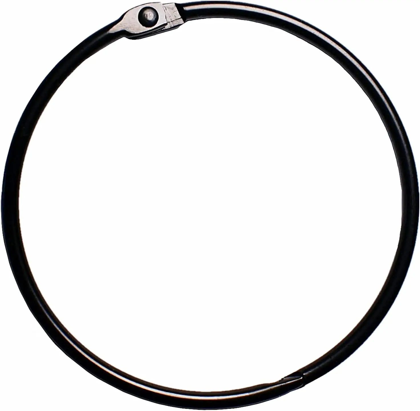 8 Pack Black Binder Rings, 2.75 Inch Metal Clips for Index Cards, Notes, Paper Organizing
8 Pack Black Binder Rings, 2.75 Inch Metal Clips for Index Cards, Notes, Paper Organizing