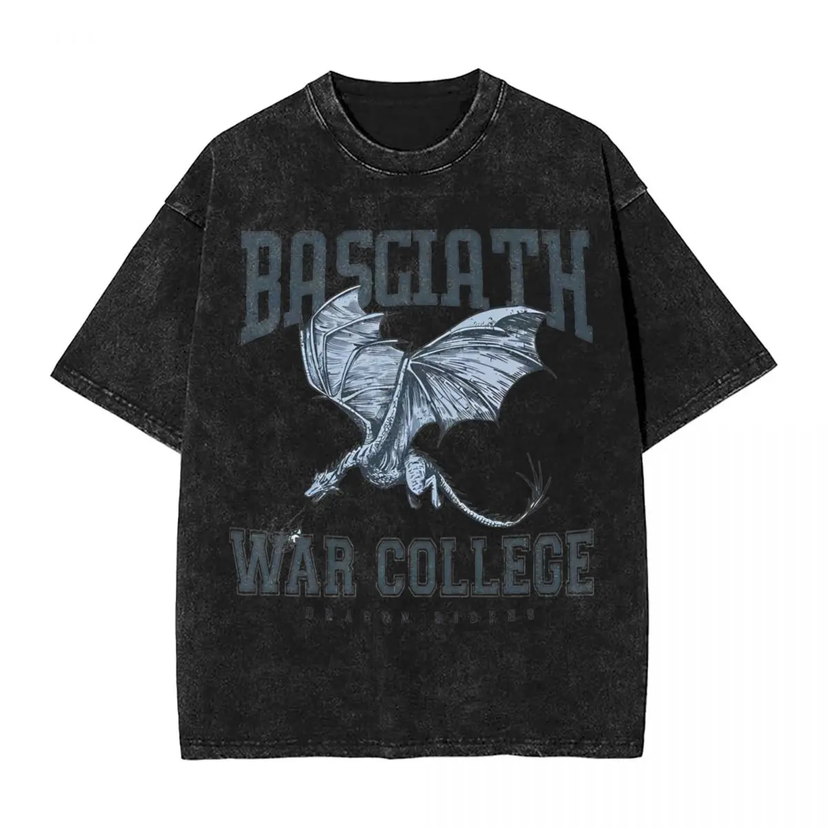 Basgiath War College Dragon Fourth Wing Washed T Shirt Streetwear T-Shirts for Men Women Short Sleeve Street Summer Tees
Basgiath War College Dragon Fourth Wing Washed T Shirt Streetwear T-Shirts for Men Women Short Sleeve Street Summer Tees
