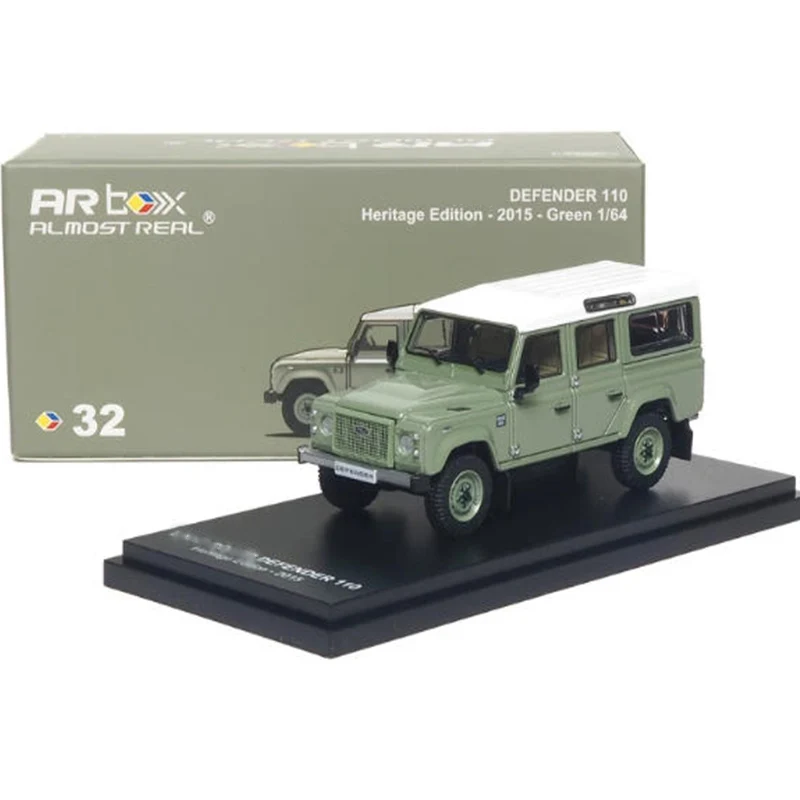 ARBox Diecast 1:64 Defender 110 Heritage 2015 Simulation Alloy Car Model Static Display Collectible Toy Gift Souvenir Decoration
ARBox Diecast 1:64 Defender 110 Heritage 2015 Simulation Alloy Car Model Static Display Collectible Toy Gift Souvenir Decoration