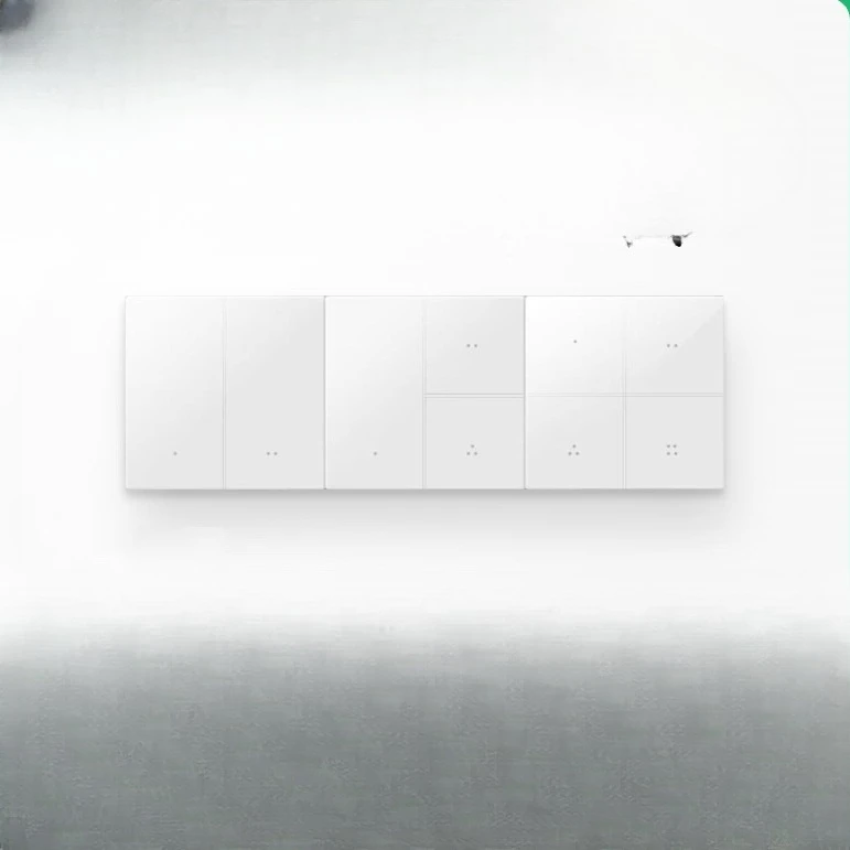 Smart switch glass control panel for remote wifi switch hilink
Smart switch glass control panel for remote wifi switch hilink