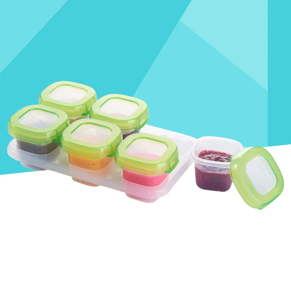 6Pcs Baby Food Storage Box Fresh-Keeping Container for Travel Home Refrigerator Multi-Function Portable 60Ml
6Pcs Baby Food Storage Box Fresh-Keeping Container for Travel Home Refrigerator Multi-Function Portable 60Ml