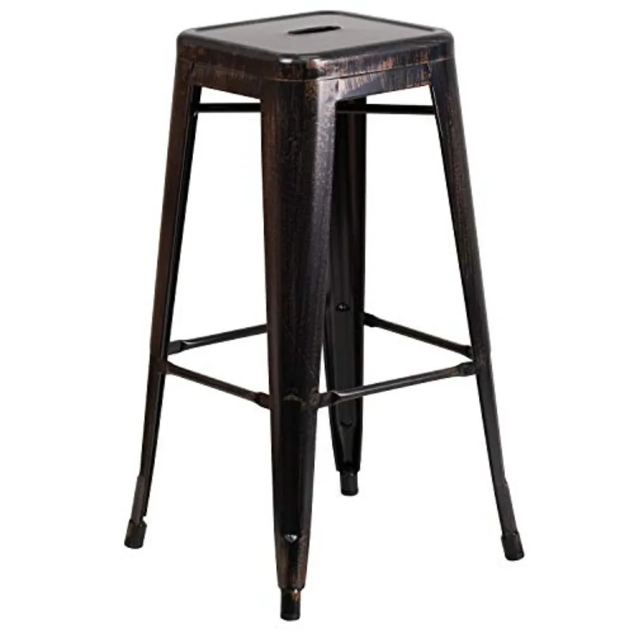 Commercial Grade 30" High Backless Metal Indoor-Outdoor Barstool with Square Seat
Commercial Grade 30" High Backless Metal Indoor-Outdoor Barstool with Square Seat