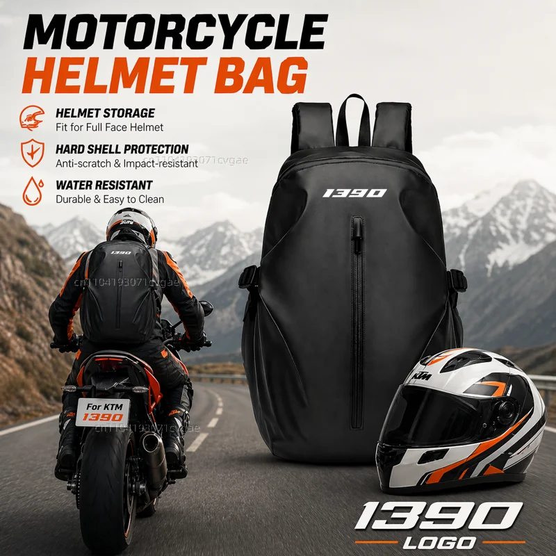 Knight Backpack Motorcycle Helmet Bag Travel Equipment Waterproof Large Capacity For KTM 1390 Super Adventure 1390 Super Duke R
Knight Backpack Motorcycle Helmet Bag Travel Equipment Waterproof Large Capacity For KTM 1390 Super Adventure 1390 Super Duke R