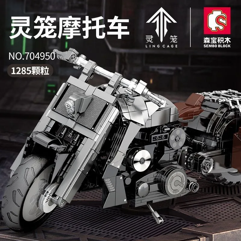 SEMBO BLOCK Linglong Motorcycle Building Blocks Educational Military Toy for Children Trendy Model as Festival Gift for Boys
SEMBO BLOCK Linglong Motorcycle Building Blocks Educational Military Toy for Children Trendy Model as Festival Gift for Boys