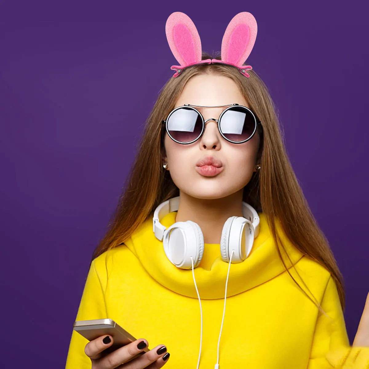 18Pcs Rabbit Ear Hairpins Colorful Durable Hair Clips Reusable Kids Headdress Birthday Gift Accessories Hair Clip
18Pcs Rabbit Ear Hairpins Colorful Durable Hair Clips Reusable Kids Headdress Birthday Gift Accessories Hair Clip