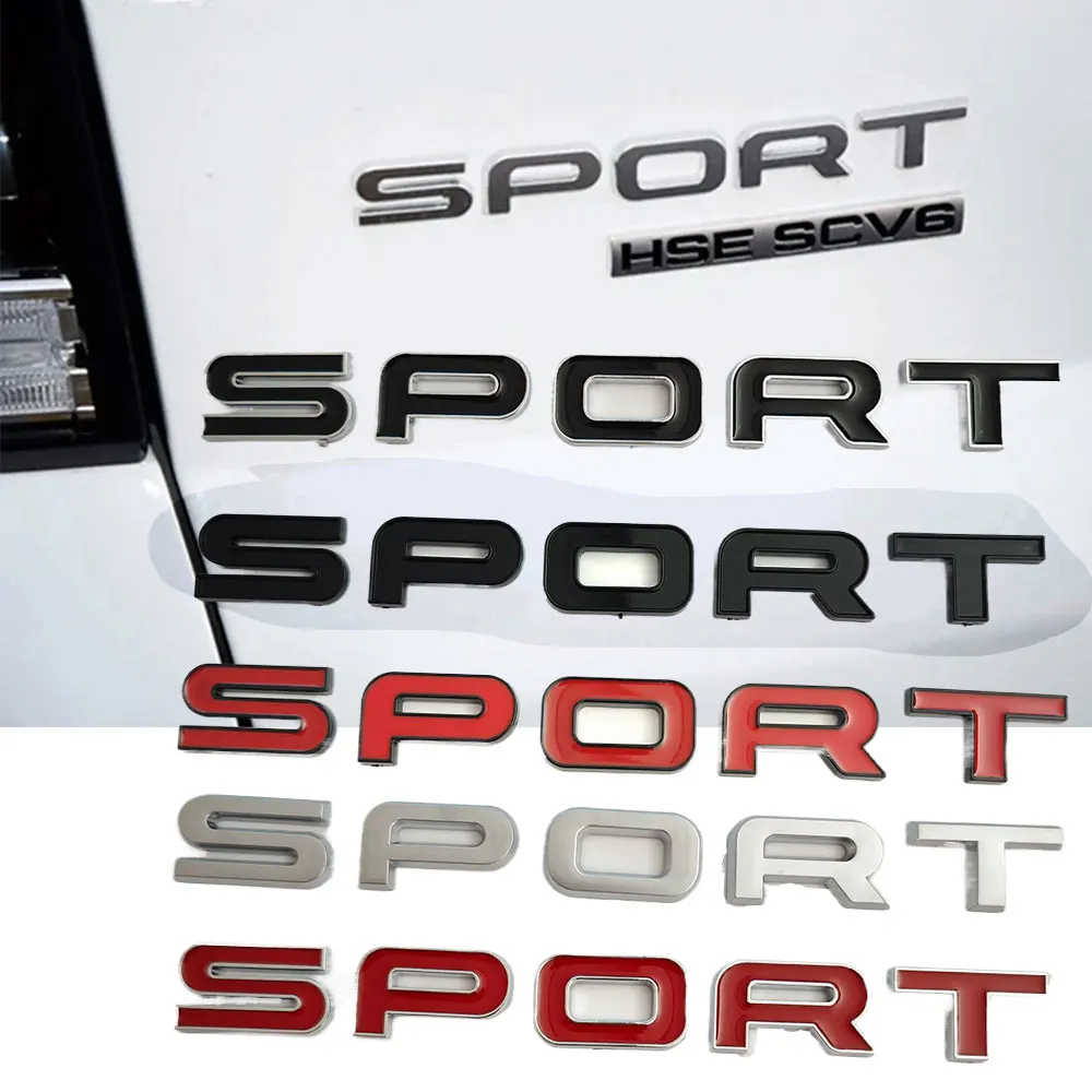 3D ABS Logo Sport Emblem Letters Sticker Car Rear Trunk Badge For L320 L494 Evoque Discovery Sport Sticker Accessories
3D ABS Logo Sport Emblem Letters Sticker Car Rear Trunk Badge For L320 L494 Evoque Discovery Sport Sticker Accessories