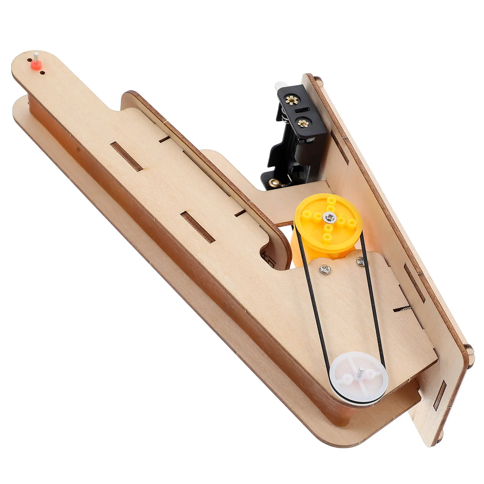 Electric Conveyor Belt Kit DIY Wood Building Stem Science Project Educational Physics Experiment Set for Kids Science Experiment
Electric Conveyor Belt Kit DIY Wood Building Stem Science Project Educational Physics Experiment Set for Kids Science Experiment