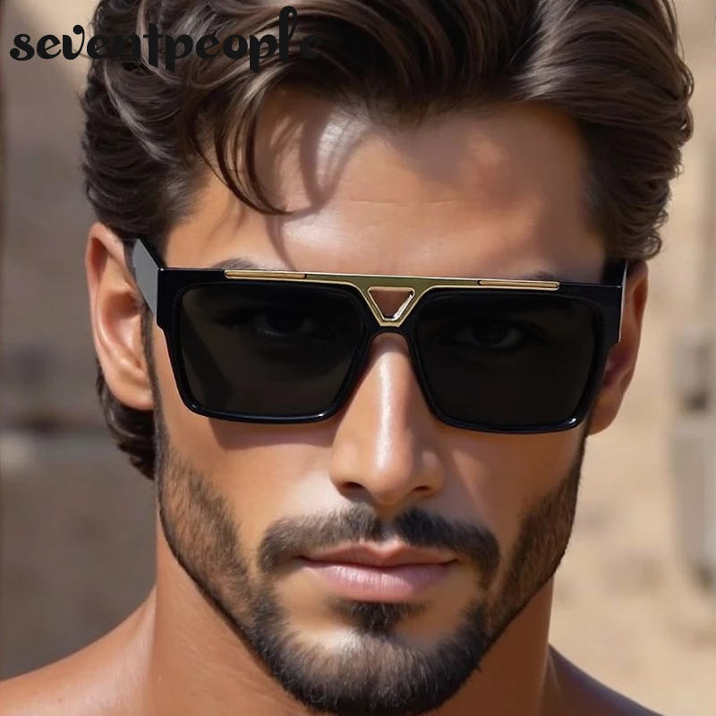 Polarized Classic Square Punk Sunglasses Men 2025 Luxury Brand Vintage Steampunk Driving Sunglass For Male Trendy Shades UV400
Polarized Classic Square Punk Sunglasses Men 2025 Luxury Brand Vintage Steampunk Driving Sunglass For Male Trendy Shades UV400