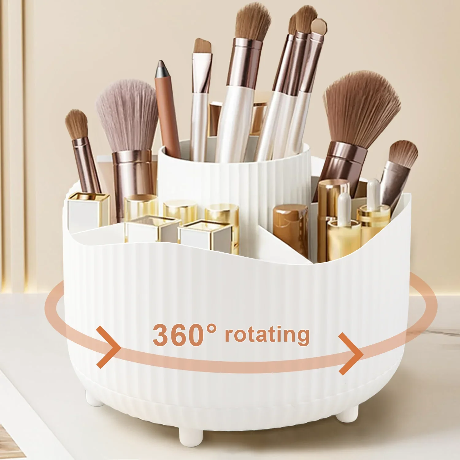 ° Rotating Organizer 5 Slot Makeup Brushes Holder Multi-Functional Desk Cosmetics for Vanity Desktop Bathroom Brushes makeup
° Rotating Organizer 5 Slot Makeup Brushes Holder Multi-Functional Desk Cosmetics for Vanity Desktop Bathroom Brushes makeup