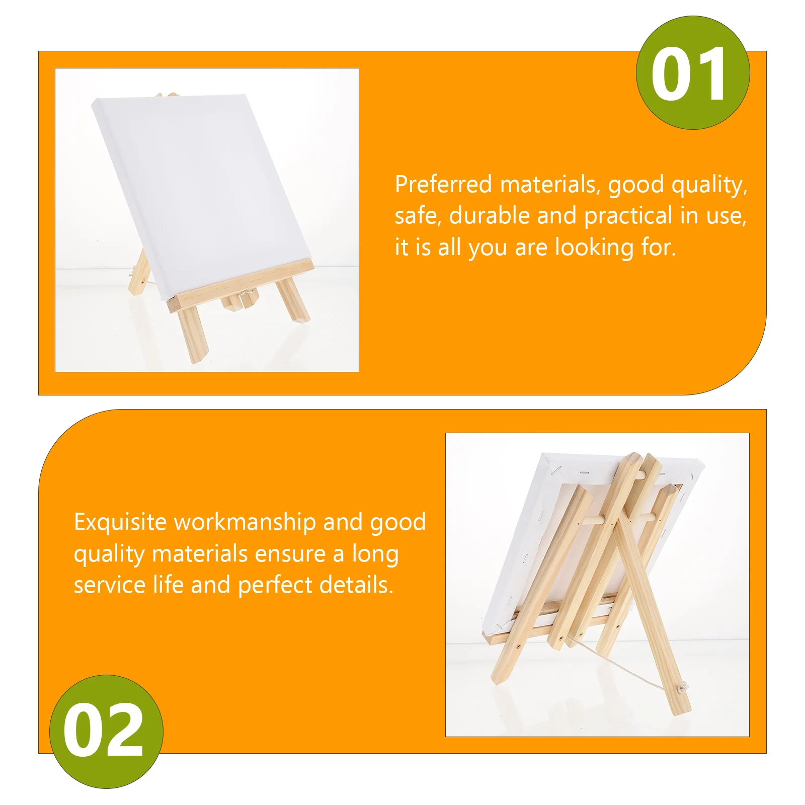 1 set Wooden Easel Set Multi Purpose Mini Painting Frame for Outdoor Indoor Drawing Board Students Display Stand
1 set Wooden Easel Set Multi Purpose Mini Painting Frame for Outdoor Indoor Drawing Board Students Display Stand