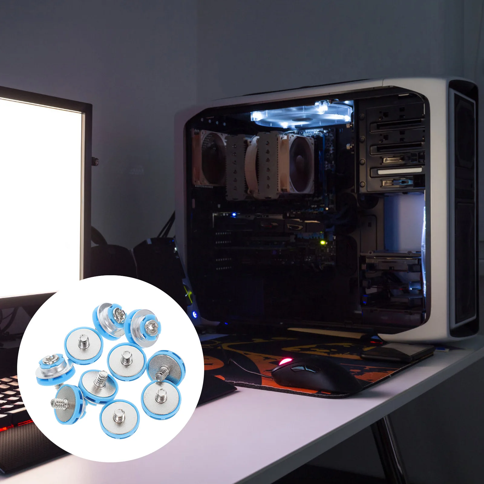 10pcs Hard Disk Drive Screws Shock Absorbing Mini Computer Mounting Screws For Pc Case Gaming Parts Replacement Fastening
10pcs Hard Disk Drive Screws Shock Absorbing Mini Computer Mounting Screws For Pc Case Gaming Parts Replacement Fastening