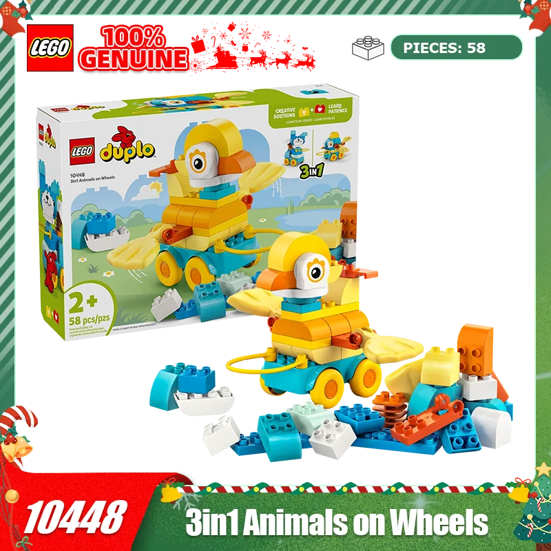 Строительные блоки Lego, Рождественский день, серия 3 в 1 10448, забавная модель животного, набор строительных блоков, детские игрушки, Рождественский подарок
Строительные блоки Lego, Рождественский день, серия 3 в 1 10448, забавная модель животного, набор строительных блоков, детские игрушки, Рождественский подарок