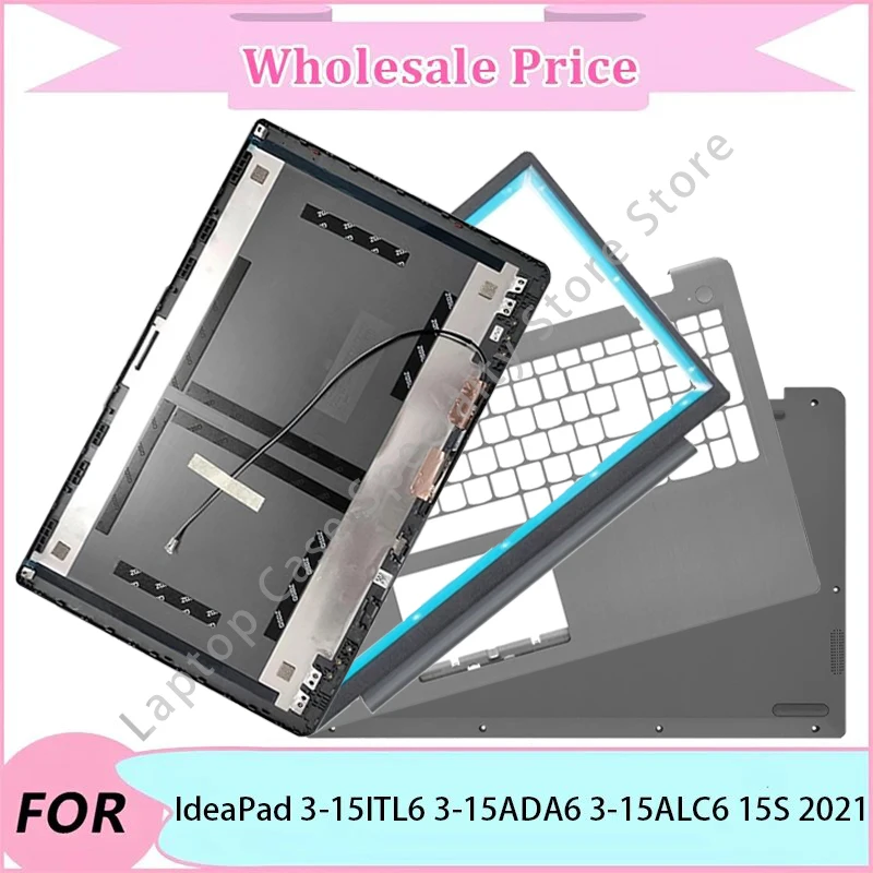 New For IdeaPad 3-15ITL6 3-15ADA6 3-15ALC6 15S 2021 Case/Laptop LCD Back Cover/Front Bezel/Palmrest/Bottom Case/Hinge/Keyboard 
New For IdeaPad 3-15ITL6 3-15ADA6 3-15ALC6 15S 2021 Case/Laptop LCD Back Cover/Front Bezel/Palmrest/Bottom Case/Hinge/Keyboard