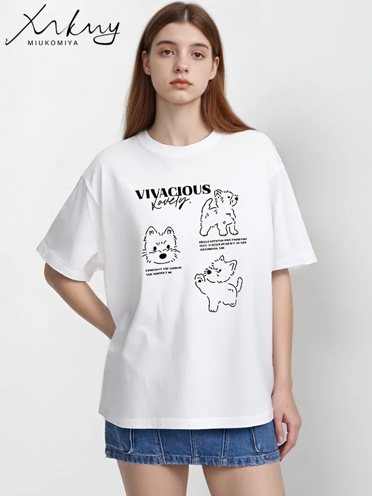 Oversized Fun T Shirts Women Summer Short Sleeve Loose Tees O Neck Oversized Simple Puppy Printed T Shirt Women Green Tees
Oversized Fun T Shirts Women Summer Short Sleeve Loose Tees O Neck Oversized Simple Puppy Printed T Shirt Women Green Tees