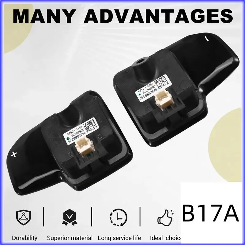 BT-1Pair Car Steering Wheel Paddle Shifters 9832088180 9832088380 For C4X Citroen Versailles C5x Shift Paddle
BT-1Pair Car Steering Wheel Paddle Shifters 9832088180 9832088380 For C4X Citroen Versailles C5x Shift Paddle