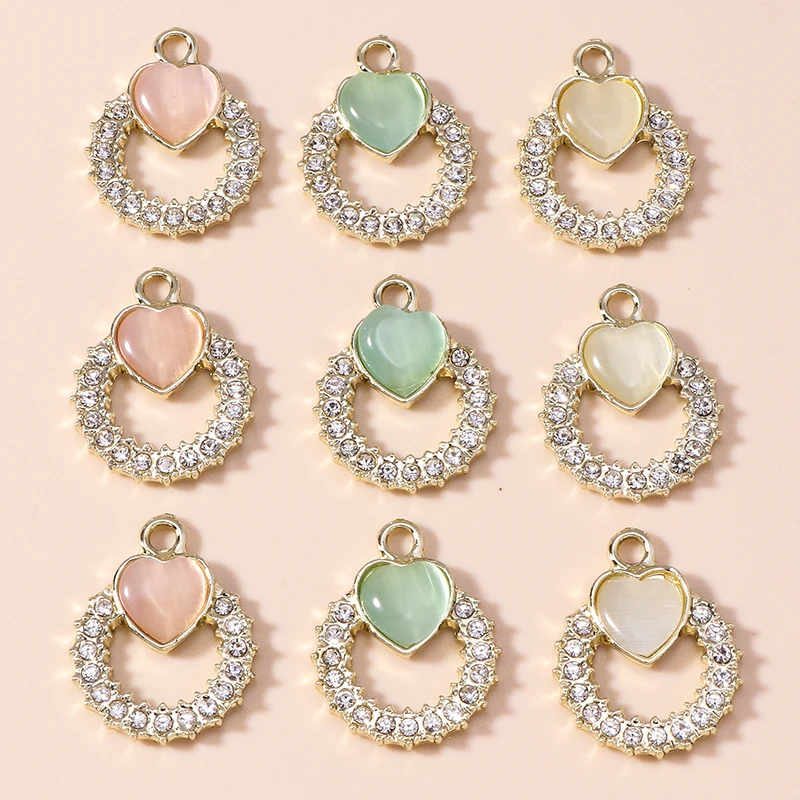 20pcs 17x22mm Elegant Crystal Love Heart Charms Pendants for Jewelry Making Drop Earrings Necklaces Bracelets DIY Craft Supplies
20pcs 17x22mm Elegant Crystal Love Heart Charms Pendants for Jewelry Making Drop Earrings Necklaces Bracelets DIY Craft Supplies