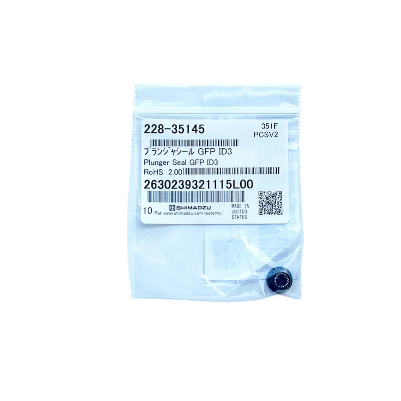 Shimadzu sealing ring, 228-35145, 228-35146, original and genuine, low price promotion.
Shimadzu sealing ring, 228-35145, 228-35146, original and genuine, low price promotion.