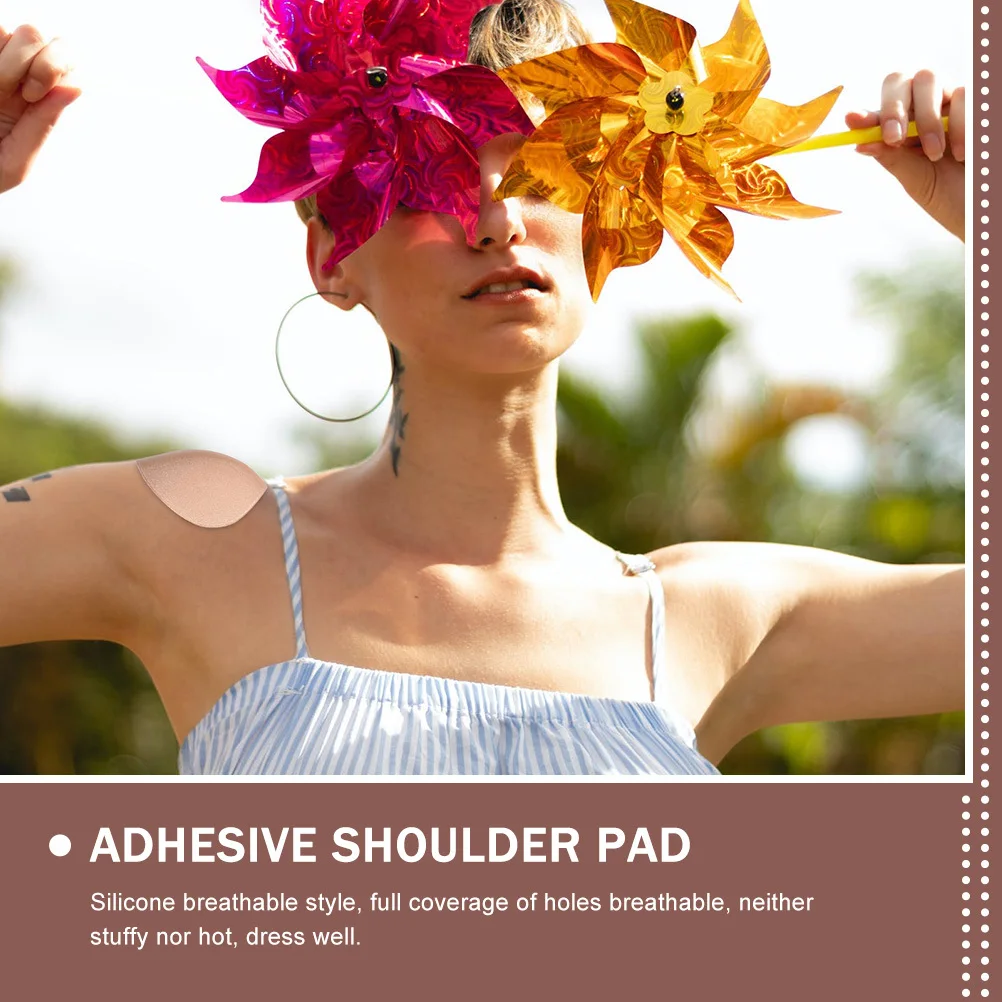2Pairs Anti-Skid Shoulder Pad Silicone Breathable Invisible Reusable Lightweight Full Coverage Adhesive Shoulder Pads for Women
2Pairs Anti-Skid Shoulder Pad Silicone Breathable Invisible Reusable Lightweight Full Coverage Adhesive Shoulder Pads for Women