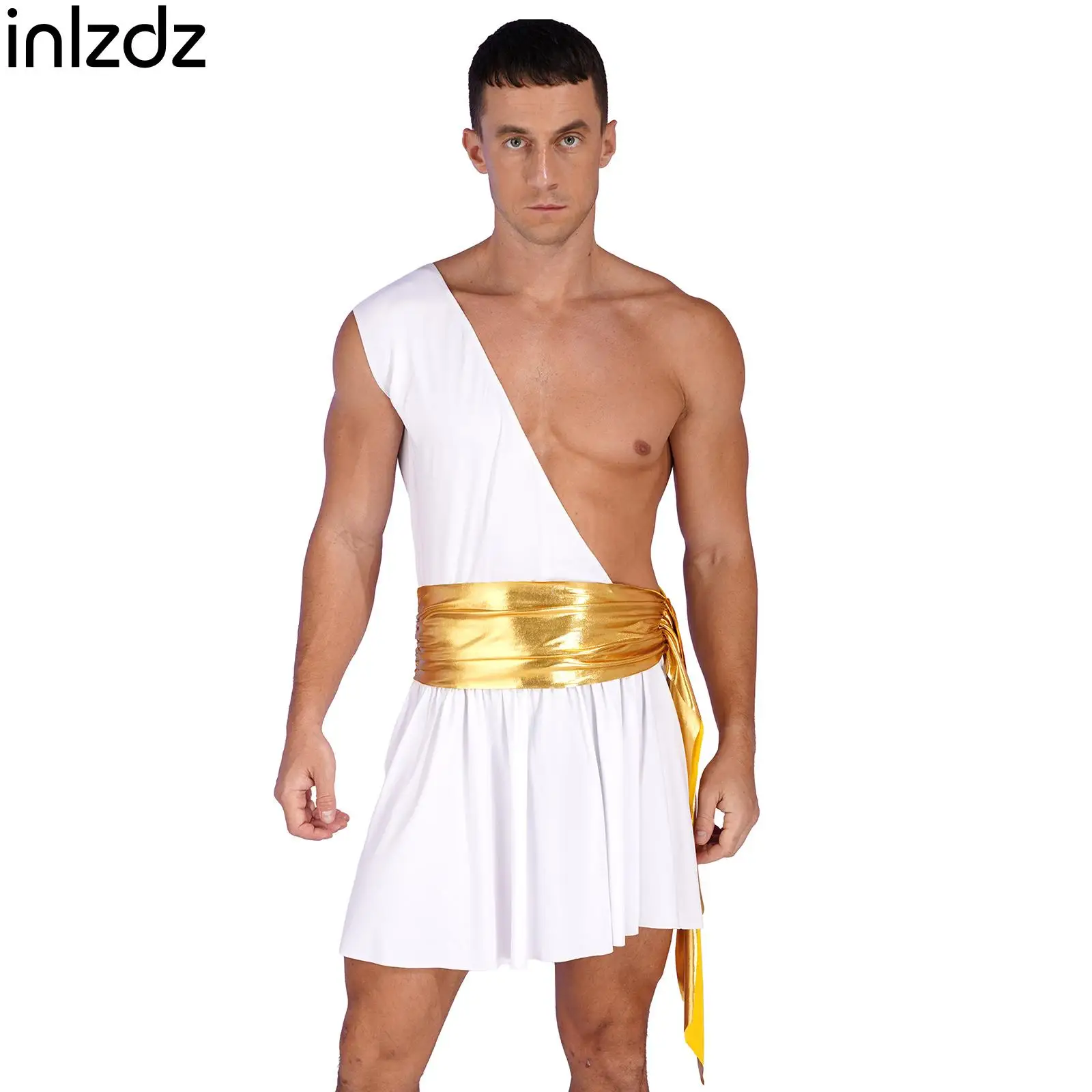 Mens Ancient Greek Roman Gladiator Costume Halloween Cosplay Fancy Dress Up Knight Julius Caesar Roman Solider Warrior Costumes 
Mens Ancient Greek Roman Gladiator Costume Halloween Cosplay Fancy Dress Up Knight Julius Caesar Roman Solider Warrior Costumes