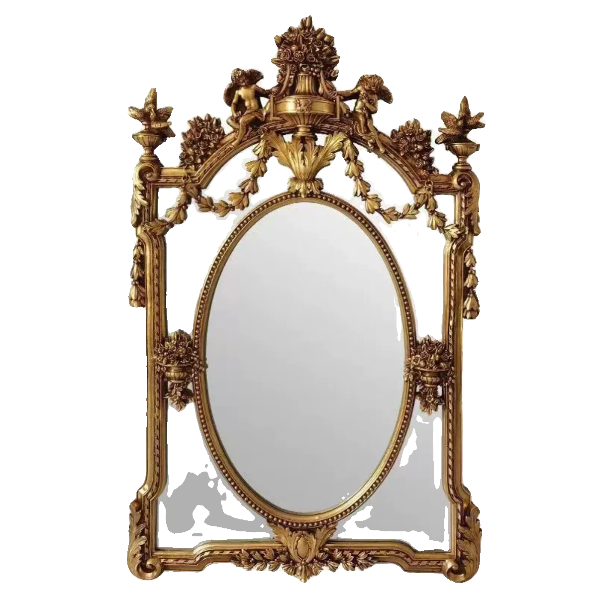 European-Style Retro Fireplace Decorative Mirror Angel Carving French Carved Wall Hanging Villa Corridors Hallway Mirror
European-Style Retro Fireplace Decorative Mirror Angel Carving French Carved Wall Hanging Villa Corridors Hallway Mirror