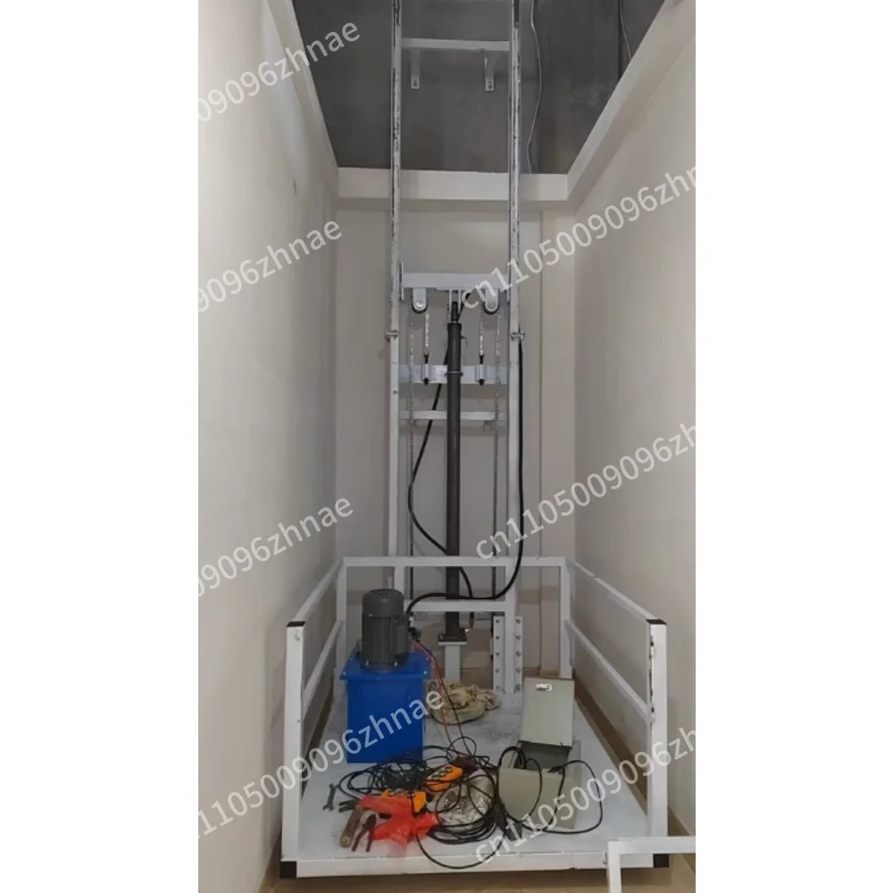 Guide rail type electric household small-sized lifting cargo elevator workshop attic elevator(Deposit )
Guide rail type electric household small-sized lifting cargo elevator workshop attic elevator(Deposit )