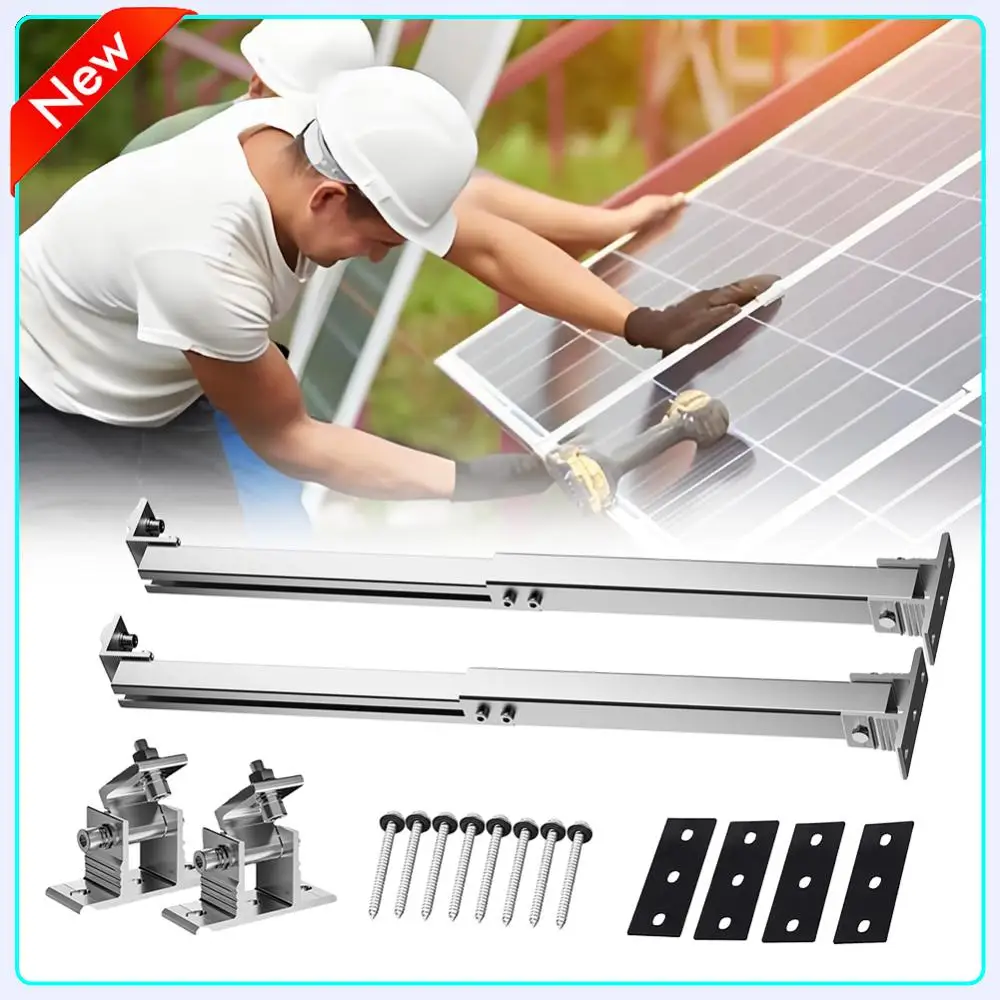 Монтажная стойка для солнечной панели, кронштейн для наклона солнечной панели из алюминиевого сплава, регулируемый монтажный кронштейн для солнечной панели 15-30 градусов
Монтажная стойка для солнечной панели, кронштейн для наклона солнечной панели из алюминиевого сплава, регулируемый монтажный кронштейн для солнечной панели 15-30 градусов