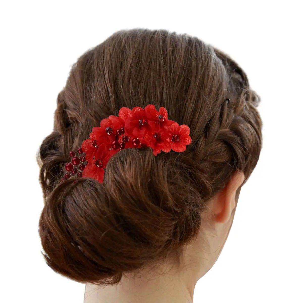 Pearl Hairpin Bridal Comb Women Accessory Charming Elegant Crystal Rhinestone Pearl Hair Clip Special Occasion Wedding Party
Pearl Hairpin Bridal Comb Women Accessory Charming Elegant Crystal Rhinestone Pearl Hair Clip Special Occasion Wedding Party