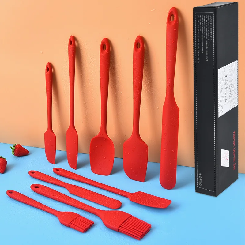 9 Pcs/set Baking Tools for Cakes Silicone Cream Spatula Oil Brush Silicone Scraper Set Kitchen Baking Kit Kitchen Accessories
9 Pcs/set Baking Tools for Cakes Silicone Cream Spatula Oil Brush Silicone Scraper Set Kitchen Baking Kit Kitchen Accessories