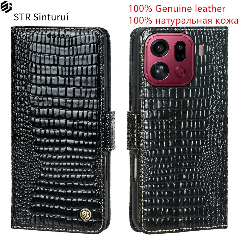 STR Genuine leather lizard pattern card Slot Wallet Cover For Oppo Find X9 X8 X7 Ultra X6 Pro X8s+ Flip shockproof phone Case
STR Genuine leather lizard pattern card Slot Wallet Cover For Oppo Find X9 X8 X7 Ultra X6 Pro X8s+ Flip shockproof phone Case