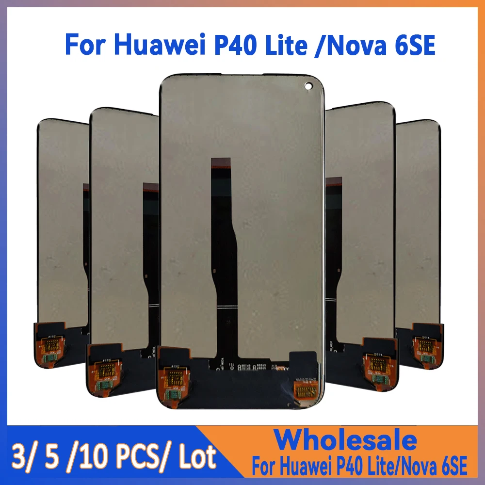 Оптовая продажа, 3/5/10 шт./лот для Huawei P40 Lite, ЖК-экран Nova 6SE в сборе с сенсорным дигитайзером
Оптовая продажа, 3/5/10 шт./лот для Huawei P40 Lite, ЖК-экран Nova 6SE в сборе с сенсорным дигитайзером