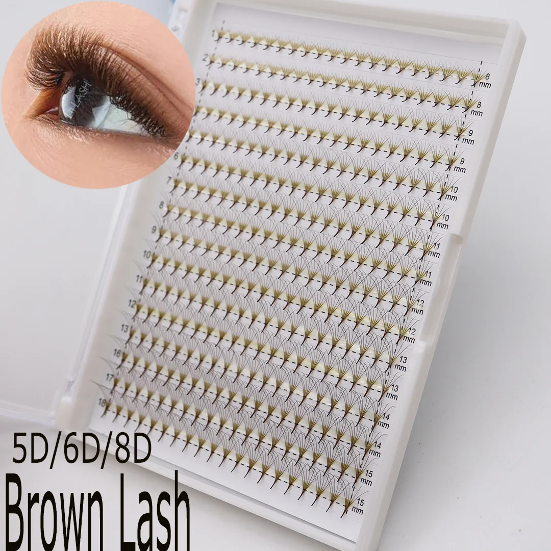 320 Fans Brown Promade Lash 5D 6D 8D заостренная основа Цветные готовые 0,07 Мягкие Cilio C/D 8-15 Поставщик смешанных накладных ресниц ручной работы
320 Fans Brown Promade Lash 5D 6D 8D заостренная основа Цветные готовые 0,07 Мягкие Cilio C/D 8-15 Поставщик смешанных накладных ресниц ручной работы