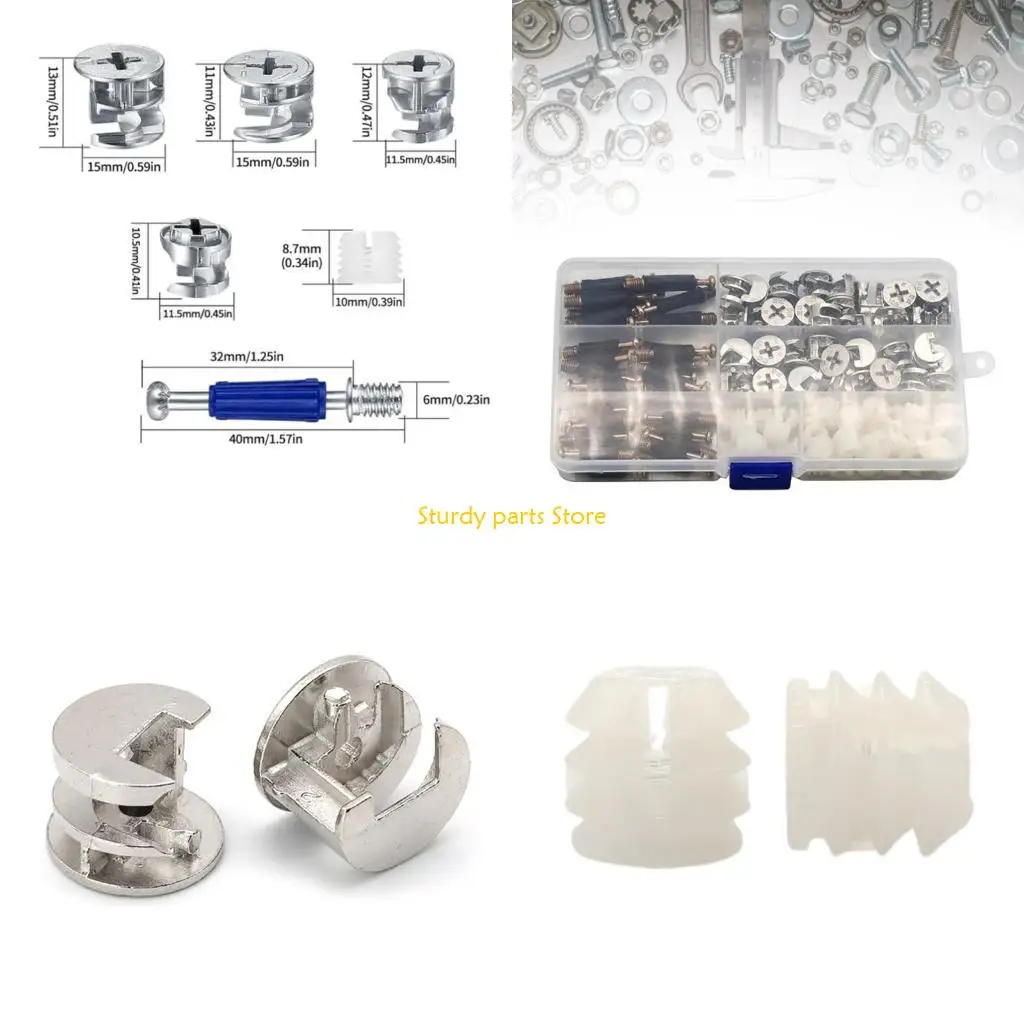 97QC Zinc Alloy Furniture Three-in-One Connector Set Wardrobe Three-in-One Connector
97QC Zinc Alloy Furniture Three-in-One Connector Set Wardrobe Three-in-One Connector