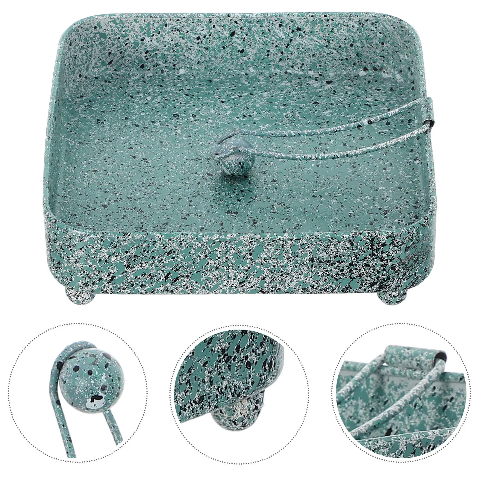 Flat Napkin Holder Vintage Iron Art Rustic Weighted Paper Napkin Dispenser Table Organizer Kitchen Dining Room Restaurant Party
Flat Napkin Holder Vintage Iron Art Rustic Weighted Paper Napkin Dispenser Table Organizer Kitchen Dining Room Restaurant Party