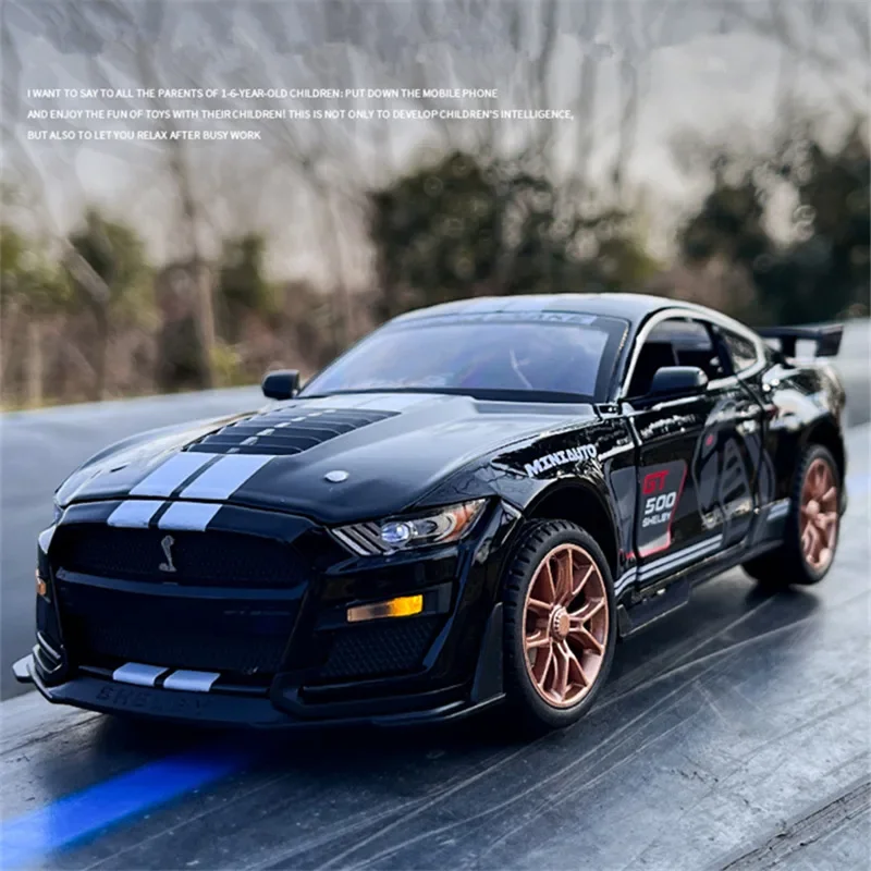 1:24 Ford Mustang Shelby GT500 Alloy Sports Car Model Diecast Metal Toy Car Model High Simulation Sound and Light Childrens Gift
1:24 Ford Mustang Shelby GT500 Alloy Sports Car Model Diecast Metal Toy Car Model High Simulation Sound and Light Childrens Gift