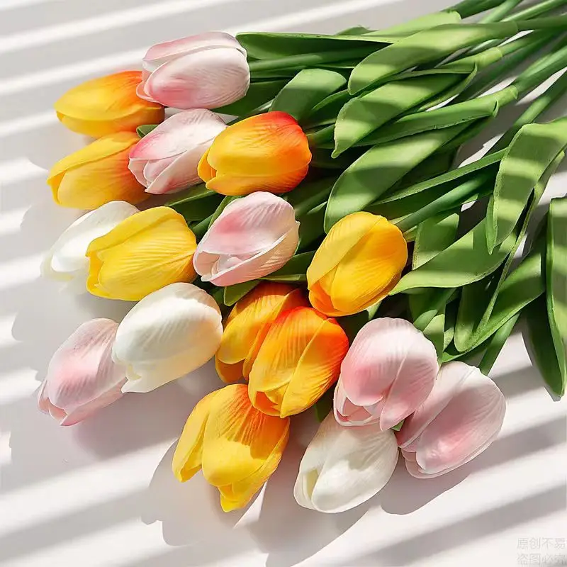 10Pcs Artificial Tulip Flowers Bouquets DIY Vase Garden Home Decor Christmas Birthday Wedding Party Decoration PU Fake Flowers
10Pcs Artificial Tulip Flowers Bouquets DIY Vase Garden Home Decor Christmas Birthday Wedding Party Decoration PU Fake Flowers