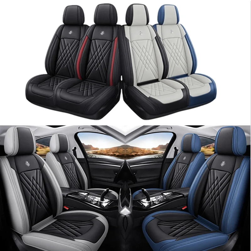 5-Seats Car Seat Cover Full Set Universal Deluxe Cushion PU Leather Protectors Waterproof For Audi Q2 Q3 Q4 Q5 Q6 Q7 Q8 e-tron
5-Seats Car Seat Cover Full Set Universal Deluxe Cushion PU Leather Protectors Waterproof For Audi Q2 Q3 Q4 Q5 Q6 Q7 Q8 e-tron