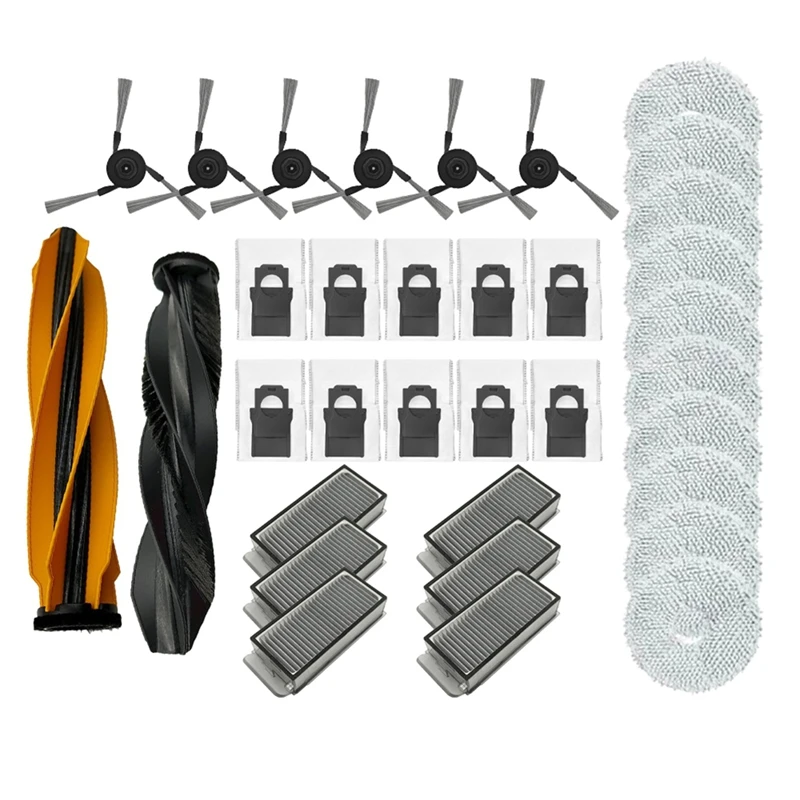 HLZS-Compatible For Dreame X50 Ultra Replacement Main Side Brush HEPA Filter Mop Pads Dust Bags Spare Parts Accessories
HLZS-Compatible For Dreame X50 Ultra Replacement Main Side Brush HEPA Filter Mop Pads Dust Bags Spare Parts Accessories