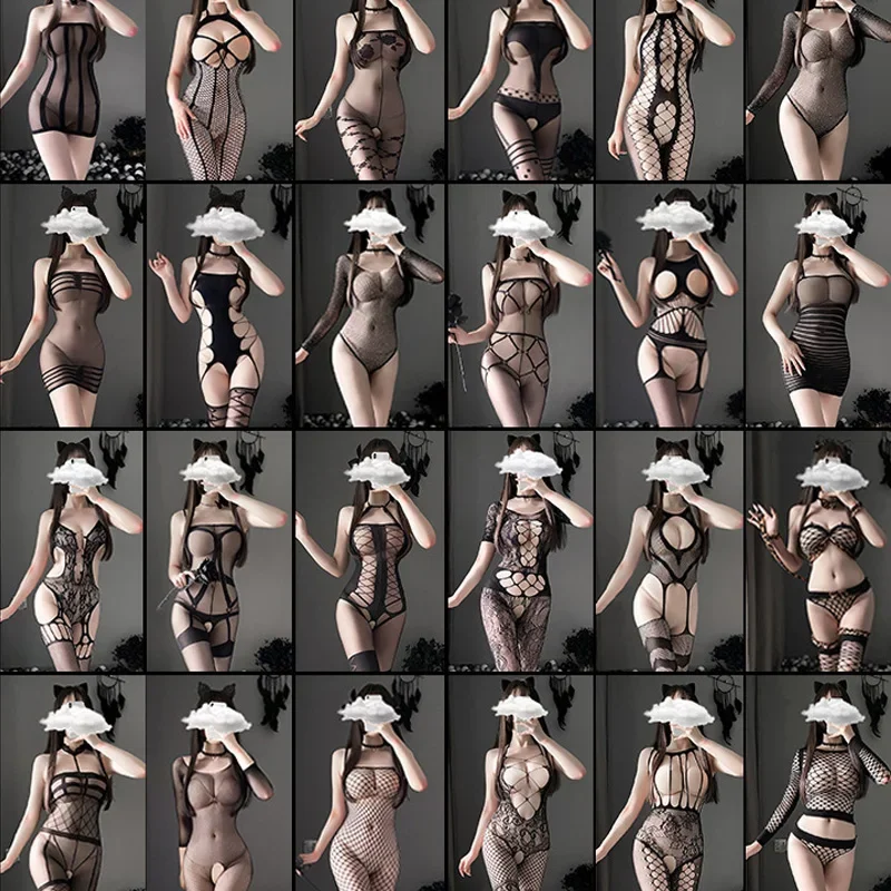 Sexy lingerie Hollow out tight binding with exposed breasts perspective sexy hot underwear women crotchless lingere set sexshop
Sexy lingerie Hollow out tight binding with exposed breasts perspective sexy hot underwear women crotchless lingere set sexshop