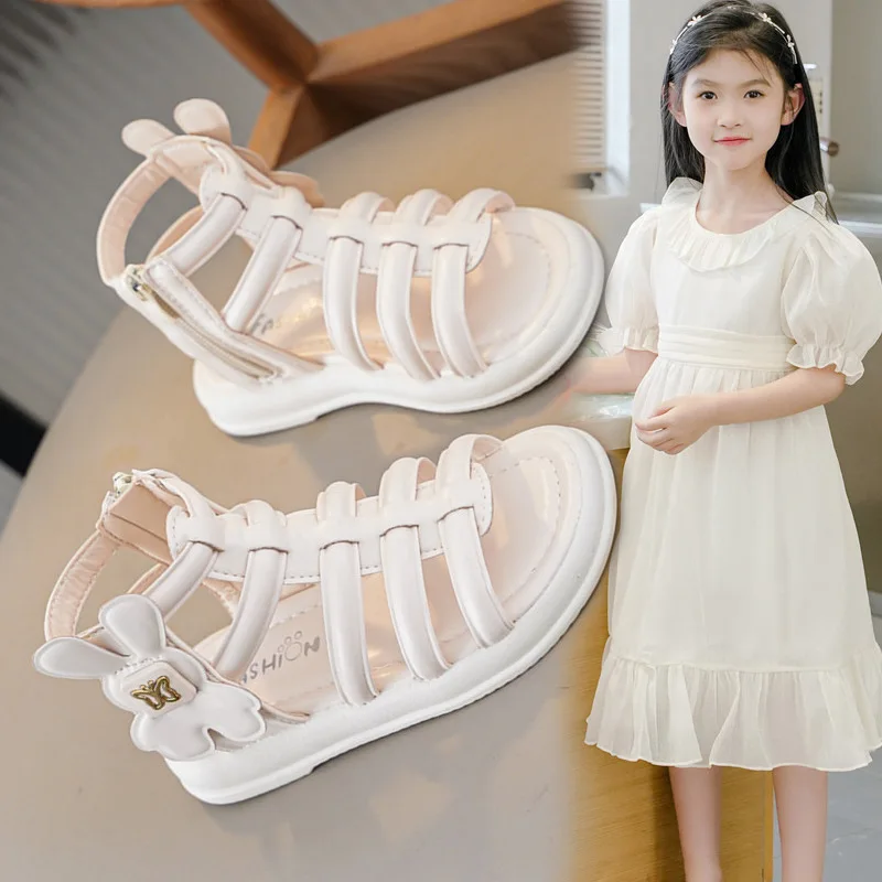 2025 New Children's Sandals for Girls Shoes for Kids Gladiator Summer Soft Flat Heels Beach Princess Fashion Cartoon Shoes 26-37
2025 New Children's Sandals for Girls Shoes for Kids Gladiator Summer Soft Flat Heels Beach Princess Fashion Cartoon Shoes 26-37