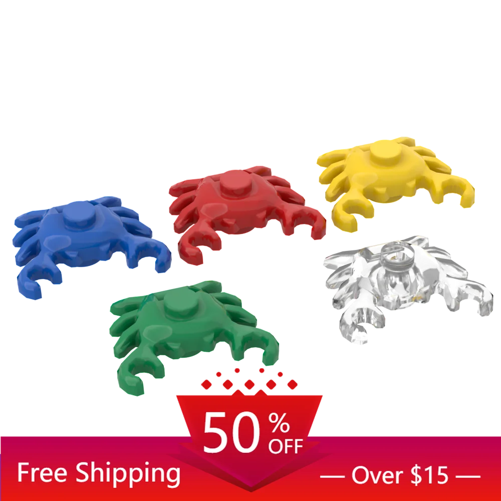 MOC Bricks 33121 Crab For Building Blocks Parts DIY Construction DIY Educational Creatives Gift Toys
MOC Bricks 33121 Crab For Building Blocks Parts DIY Construction DIY Educational Creatives Gift Toys