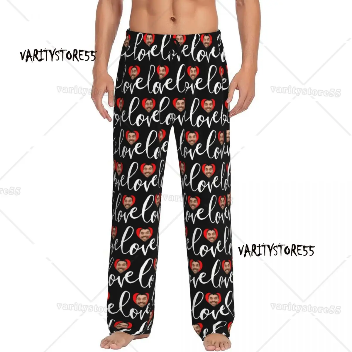 Custom Love Man Face Gift For Dad Pajama Pants for Men Sleepwear Lounge Sleep Bottoms Stretch with Pockets
Custom Love Man Face Gift For Dad Pajama Pants for Men Sleepwear Lounge Sleep Bottoms Stretch with Pockets