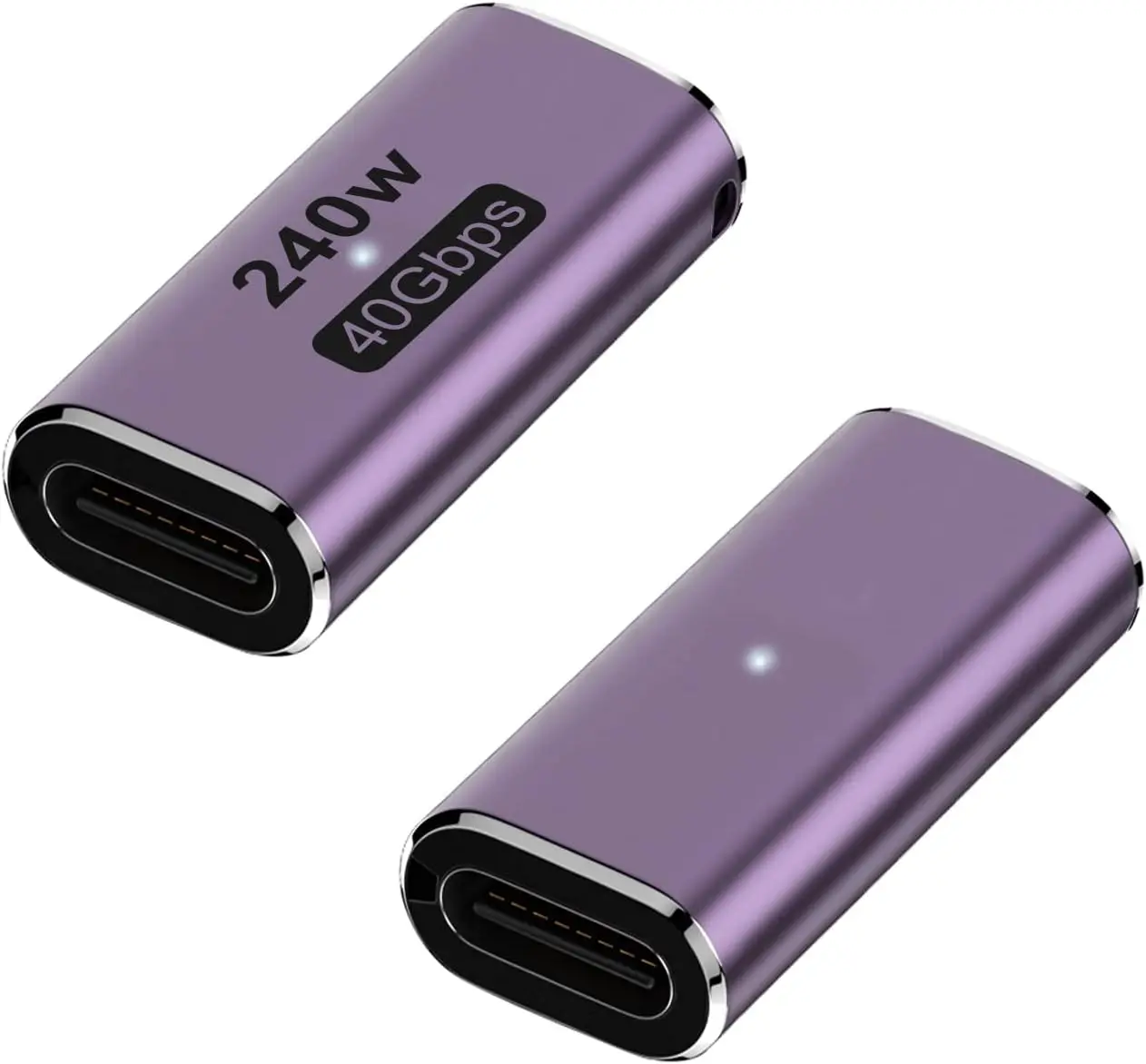 Адаптер 240 Вт (2 шт.), соединительный разъем USB типа C «мама-мама» 40 Гбит/с для Thunderbolt, Switch, MacBook, ноутбука, планшета, P
Адаптер 240 Вт (2 шт.), соединительный разъем USB типа C «мама-мама» 40 Гбит/с для Thunderbolt, Switch, MacBook, ноутбука, планшета, P