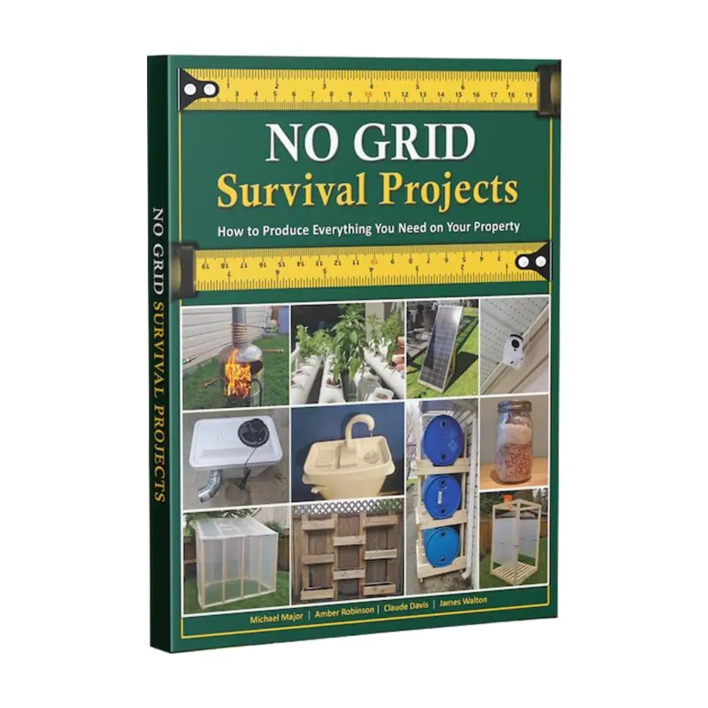 Off-Grid Living Handbook: DIY Survival Projects for Home, Emergency Prep - Bestseller Guide Family Tool Book
Off-Grid Living Handbook: DIY Survival Projects for Home, Emergency Prep - Bestseller Guide Family Tool Book