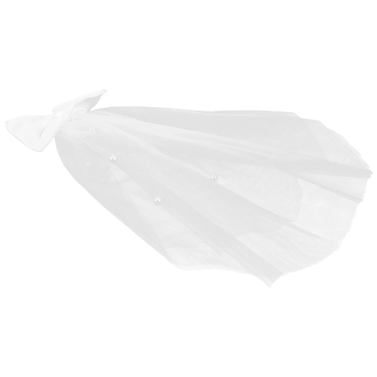 Pet Veil Bridal Hair Bow Pearl Wedding Apparel Accessories Pets Headdress Dog Cat Bride
Pet Veil Bridal Hair Bow Pearl Wedding Apparel Accessories Pets Headdress Dog Cat Bride