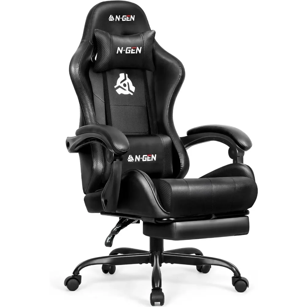 Video Gaming Chair with Footrest High Back Ergonomic Comfortable Office Computer Desk with Lumbar Support Height Adjustable
Video Gaming Chair with Footrest High Back Ergonomic Comfortable Office Computer Desk with Lumbar Support Height Adjustable