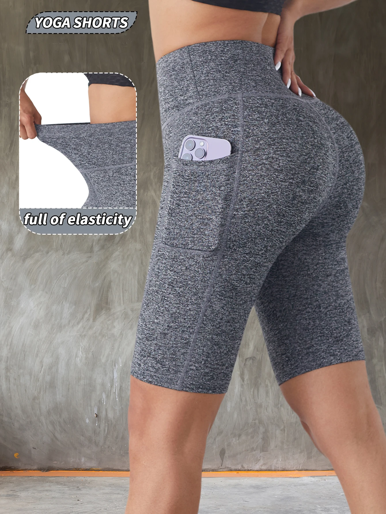 1 pair of women's fashionable yoga shorts, outdoor fitness shorts, hip lifting and abdominal shaping, breathable and comfortable
1 pair of women's fashionable yoga shorts, outdoor fitness shorts, hip lifting and abdominal shaping, breathable and comfortable
