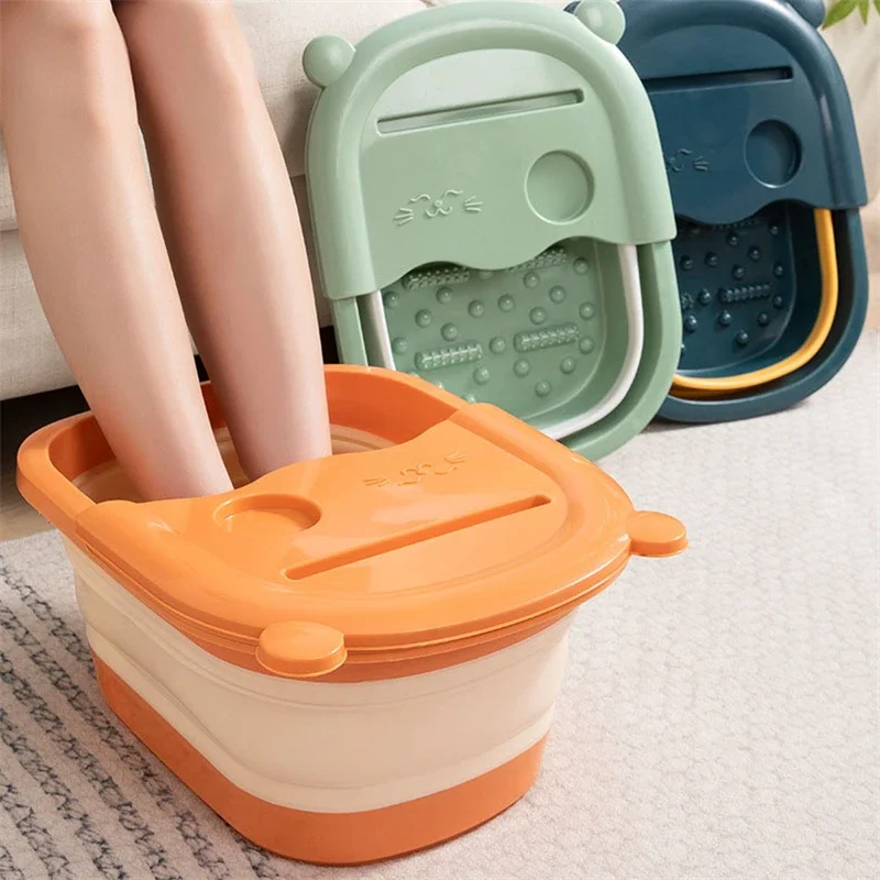 1pcs Foldable Foot Bath Bucket Massage Foot Wash Basin Home Laundry Tub Bucket Adult Foot Bath Basin Bathroom Accessories
1pcs Foldable Foot Bath Bucket Massage Foot Wash Basin Home Laundry Tub Bucket Adult Foot Bath Basin Bathroom Accessories