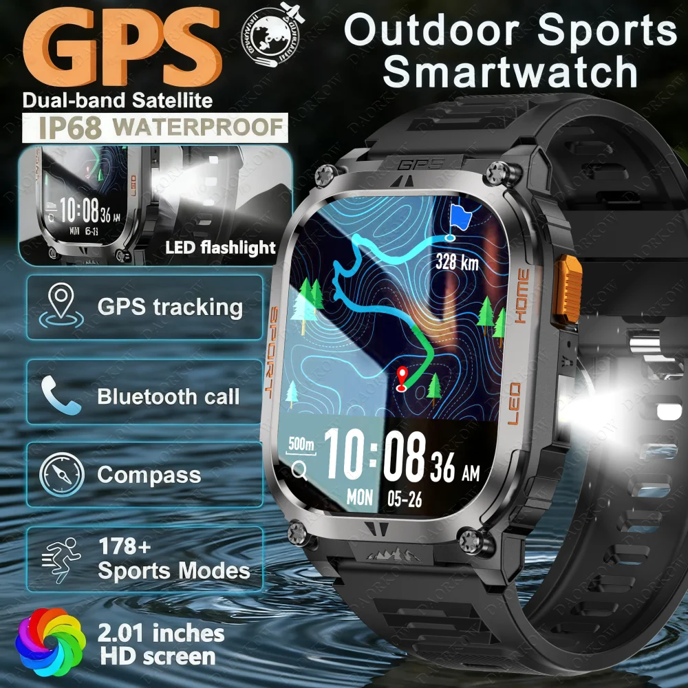 Новые смарт-часы 2026 года с GPS-трекером, LED-фонариком, HD-экраном 1,96 дюйма, компасом, Bluetooth-звонками, водонепроницаемые, спортивные, для Android и iOS
Новые смарт-часы 2026 года с GPS-трекером, LED-фонариком, HD-экраном 1,96 дюйма, компасом, Bluetooth-звонками, водонепроницаемые, спортивные, для Android и iOS