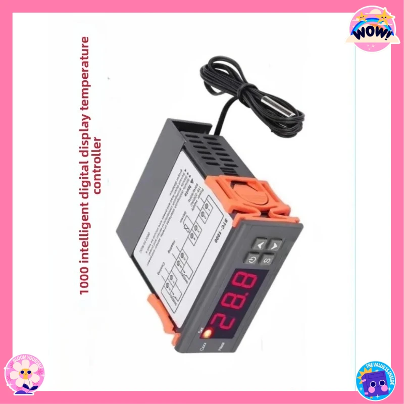 Refrigerator Cabinet 1000 Thermostat Intelligent Digital Constant Temperature Automatic Microcomputer Temperature Controller
Refrigerator Cabinet 1000 Thermostat Intelligent Digital Constant Temperature Automatic Microcomputer Temperature Controller